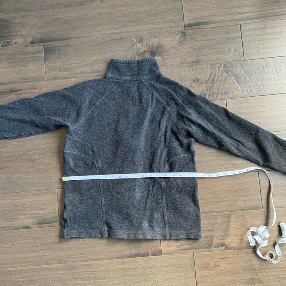 Dark grey zip up sweater - Picture 3 of 3